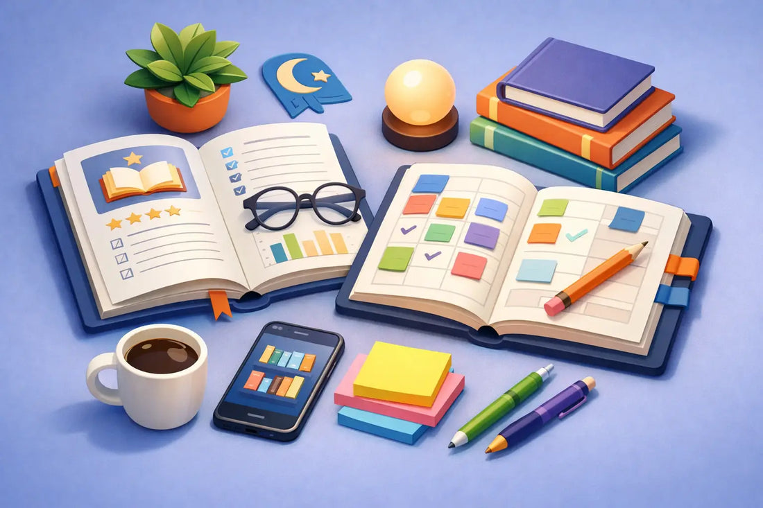 Why a Reading Journal and Planner Set Works
