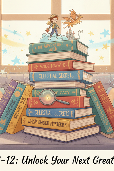 25 Best Books for Kids Ages 8–12 (2026 Reading List)