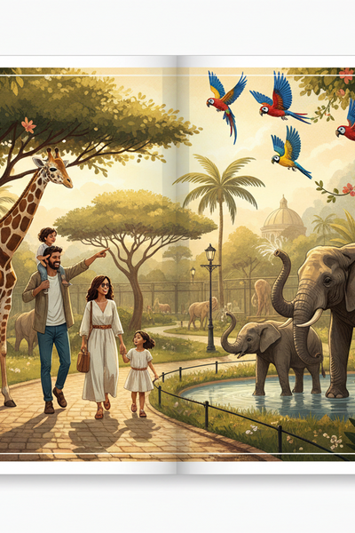 A Big Day at the Zoo — A Bedtime Story for Kids