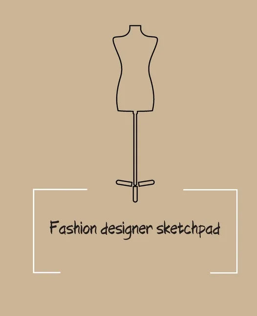 Fashion designer sketchpad: Fashion Sketchpad: 200 Figure Templates for Designing Looks (Sketchpads) YAS! - Paperback