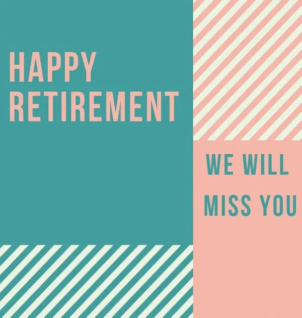 Happy Retirement Guest Book (Hardcover): Guestbook for retirement, message book, memory book, keepsake, retirement book for signing - Hardcover