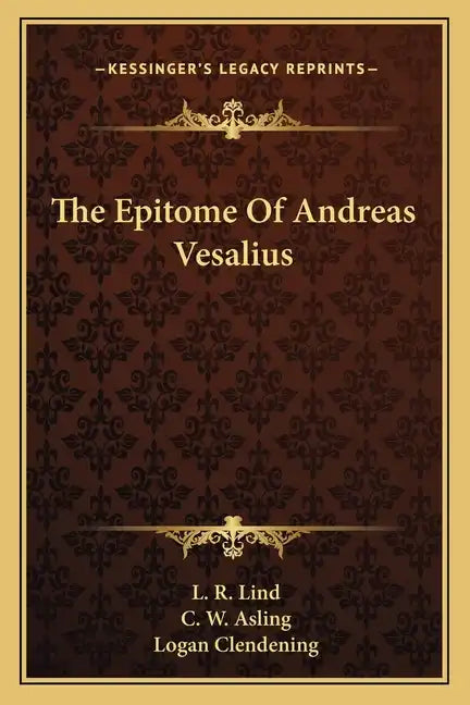 The Epitome of Andreas Vesalius - Paperback