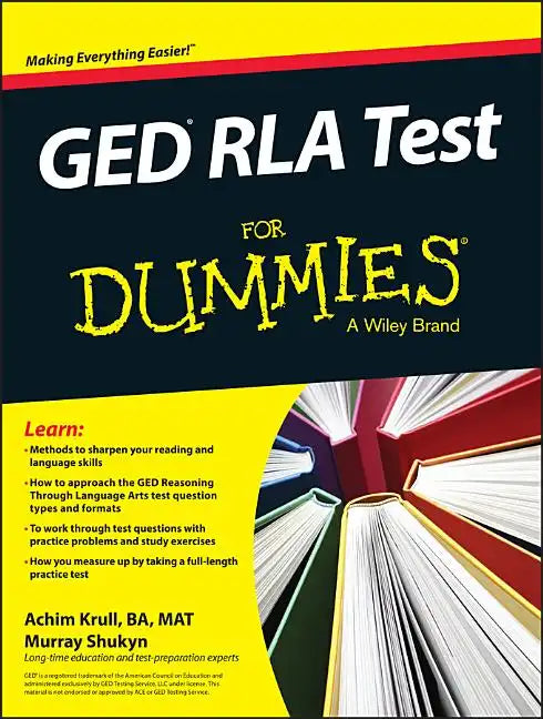 GED Rla for Dummies - Paperback