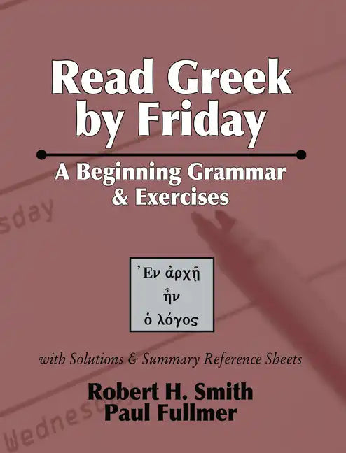Read Greek by Friday - Hardcover