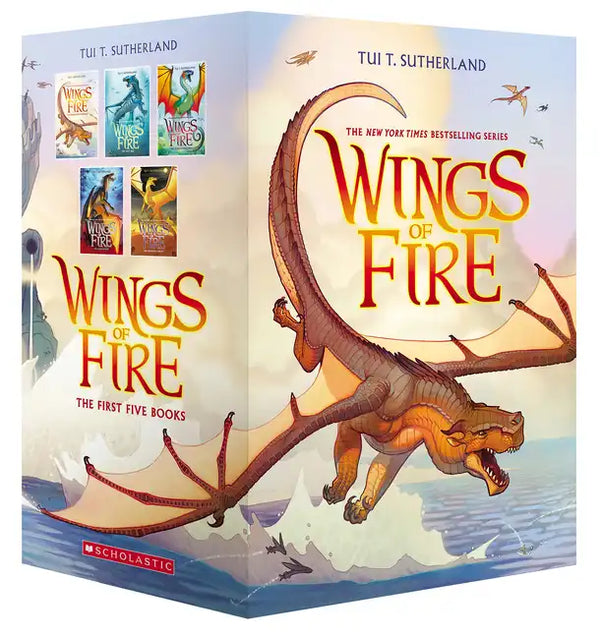 Wings of Fire Boxset, Books 1-5 (Wings of Fire) - Boxed Set