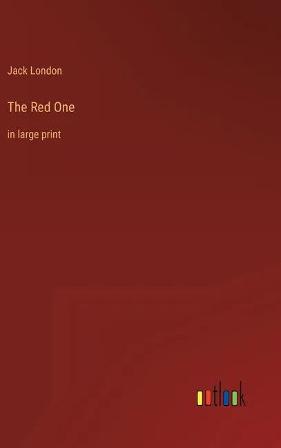The Red One: in large print - Hardcover