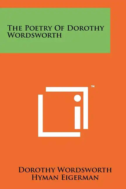The Poetry Of Dorothy Wordsworth - Paperback