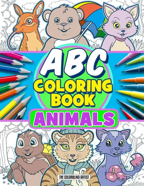 ABC Coloring Book Animals: Coloring Book for KIds - All ages - Paperback
