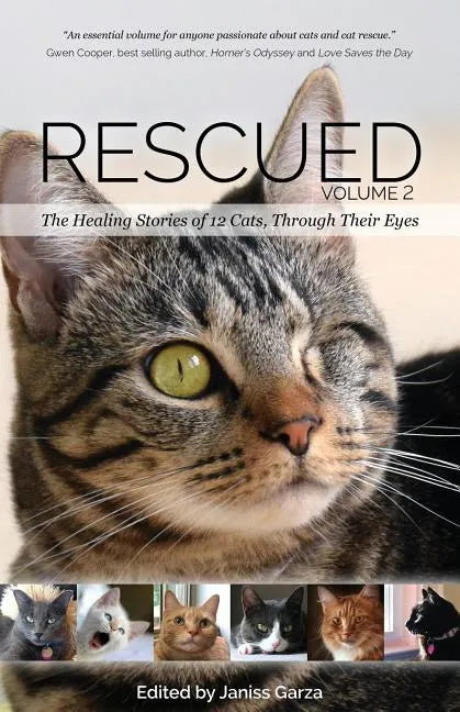 Rescued Volume 2: The Healing Stories of 12 Cats, Through Their Eyes - Paperback