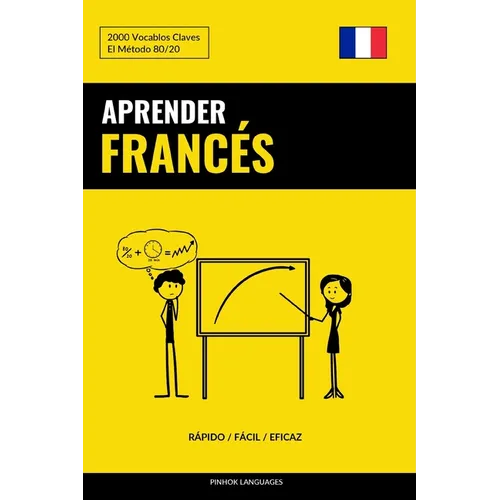 Aprender Franc駸 - R疳ido / F當il / Eficaz: 2000 Vocablos Claves - Paperback