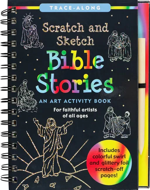 Scratch & Sketch Bible Stories (Trace Along) - Spiral
