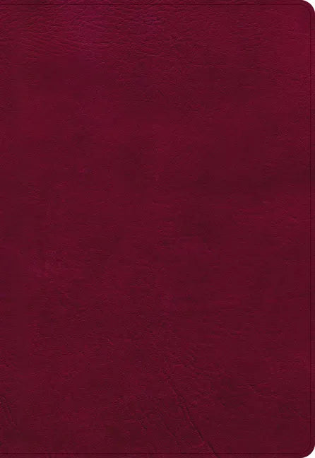 NASB Super Giant Print Reference Bible, Burgundy Leathertouch, Indexed - Imitation Leather
