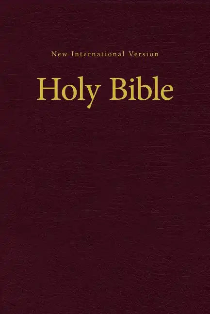 NIV, Value Pew and Worship Bible, Hardcover, Burgundy - Hardcover