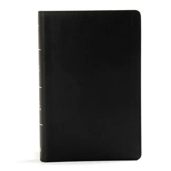 KJV Large Print Personal Size Reference Bible, Black Leathertouch - Imitation Leather