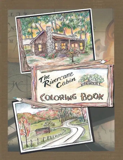 The Rivercane Cabin Coloring Book - Paperback