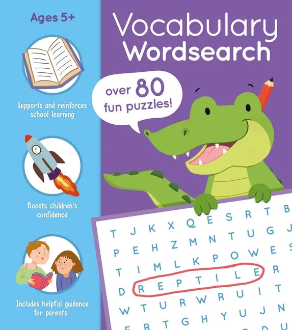 Vocabulary Wordsearch: Over 85 Fun Puzzles! - Paperback