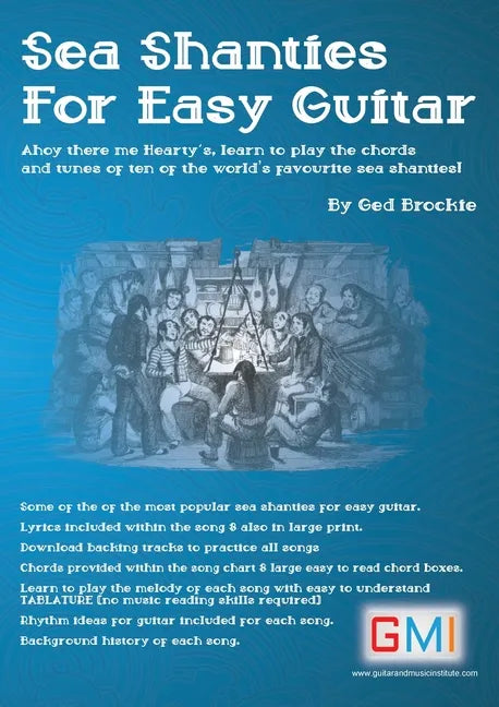 Sea Shanties For Easy Guitar - Paperback