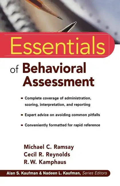 Essentials of Behavioral Assessment - Paperback