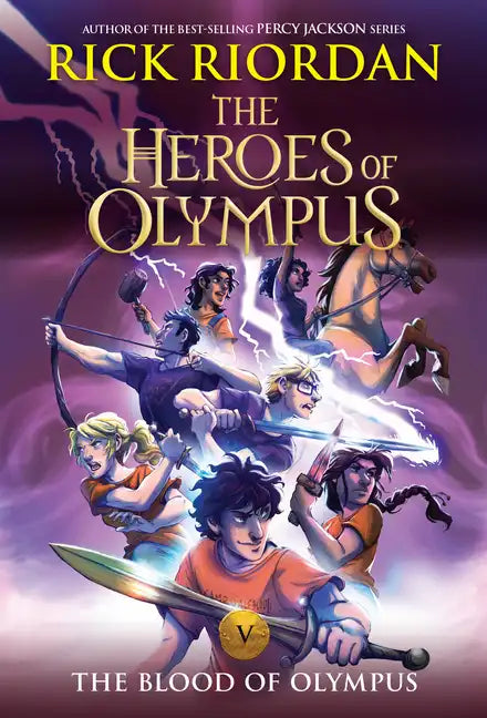 Heroes of Olympus, The, Book Five: Blood of Olympus, The-(New Cover) - Paperback