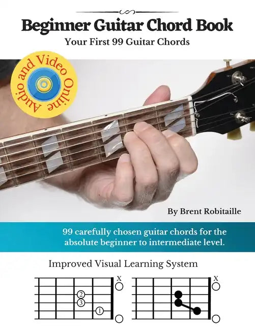 Guitar Chord Book for Beginners: Your First 99+ Guitar Chords - Paperback