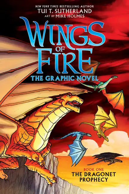 Wings of Fire: The Dragonet Prophecy: A Graphic Novel (Wings of Fire Graphic Novel #1): Volume 1 - Hardcover