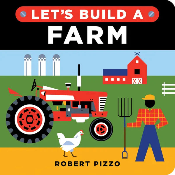 Let's Build a Farm - Board Book