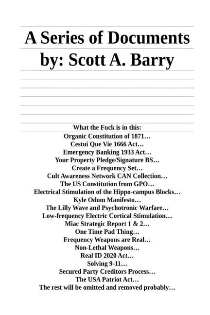 A Series of Documents - Paperback