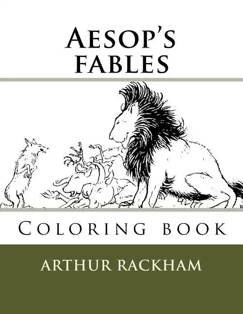 Aesop's fables: Coloring book - Paperback