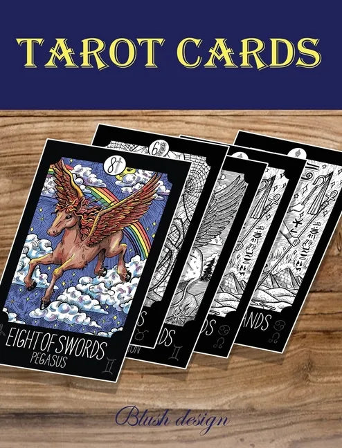 Tarot Cards: Adult Coloring Book - Hardcover