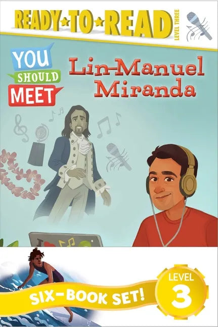 You Should Meet Ready-To-Read Value Pack 2: Lin-Manuel Miranda; Kids Who Are Saving the Planet; Jesse Owens; Kids Who Are Changing the World; Duke Kah - Boxed Set
