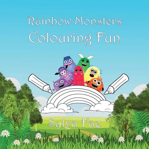 Rainbow Monsters Colouring Fun - Paperback