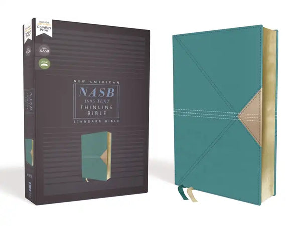 Nasb, Thinline Bible, Leathersoft, Teal, Red Letter Edition, 1995 Text, Comfort Print - Imitation Leather