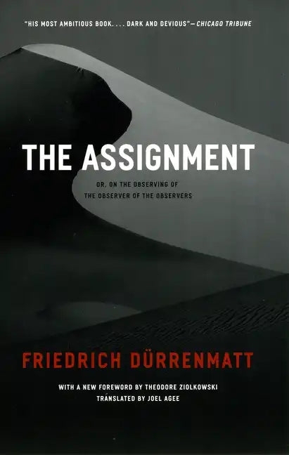 The Assignment: or, On the Observing of the Observer of the Observers - Paperback