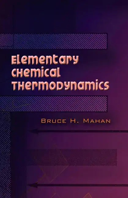 Elementary Chemical Thermodynamics - Paperback