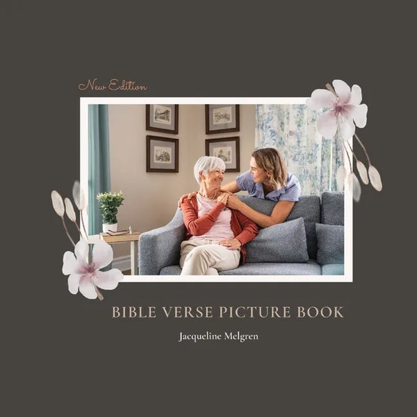 Bible Verse Picture Book: Dementia Activities for Seniors (Premium Pictures & Large Print Quotes) - Paperback