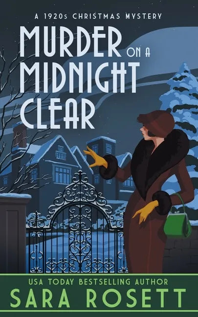 Murder on a Midnight Clear: A 1920s Christmas Mystery - Paperback