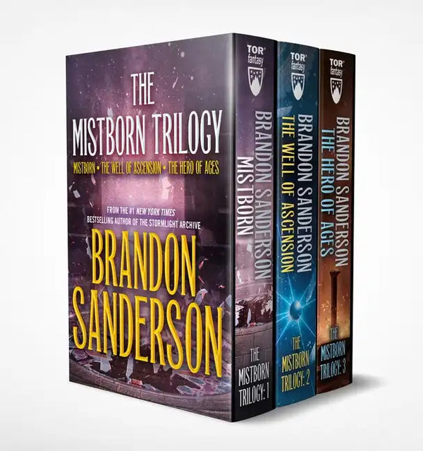 Mistborn Boxed Set I: Mistborn, the Well of Ascension, the Hero of Ages - Boxed Set