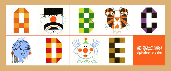 Ed Emberley Alphabet Blocks - Hardcover