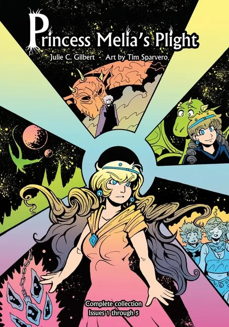 Princess Melia's Plight Issues 1 to 5: A Young Adult Fantasy Graphic Novel Featuring Princesses and Dragons - Paperback