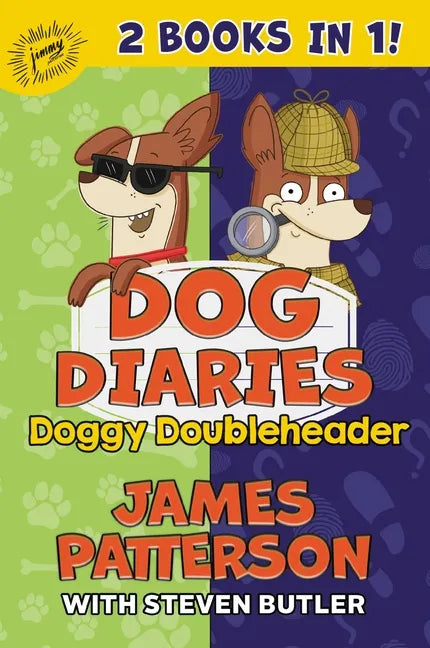 Dog Diaries: Doggy Doubleheader: Two Dog Diaries Books in One: Mission Impawsible and Curse of the Mystery Mutt - Hardcover