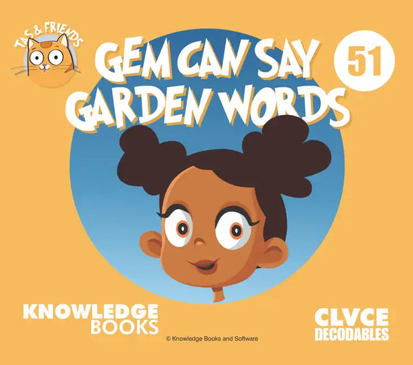 Gem Can Say Garden Words: Book 51 - Paperback