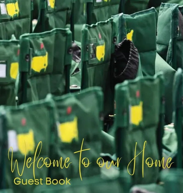Guest Book: Welcome to our Home - Hardcover