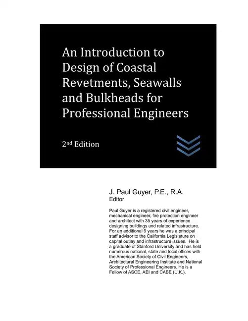 An Introduction to Design of Coastal Revetments, Seawalls and Bulkheads for Professional Engineers - Paperback