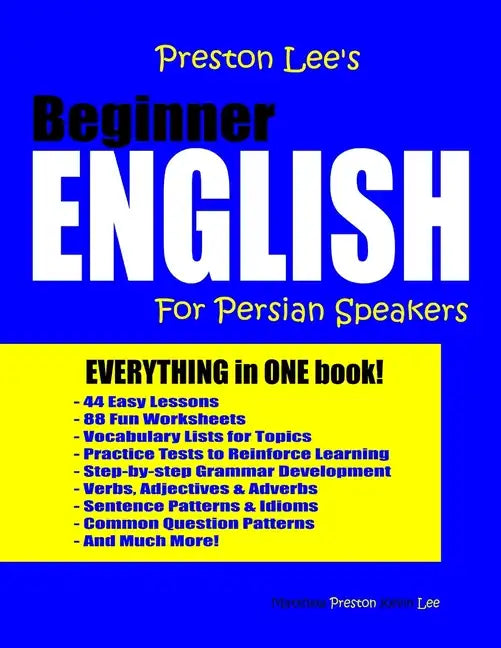 Preston Lee's Beginner English For Persian Speakers - Paperback