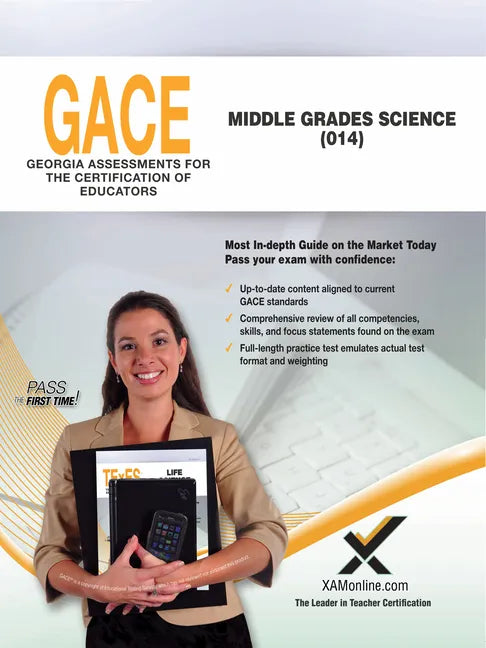 Gace Middle Grades Science 014 - Paperback