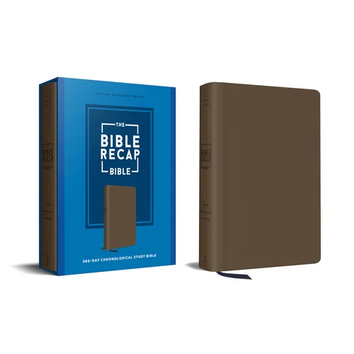 The Bible Recap 365-Day Chronological Study Bible: English Standard Version--Imitation Leather - Imitation Leather
