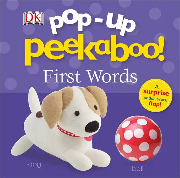 Pop-Up Peekaboo! First Words: A Surprise Under Every Flap! - Board Book
