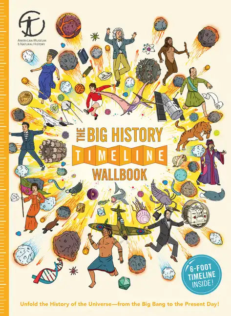 The Big History Timeline Wallbook: Unfold the History of the Universe--From the Big Bang to the Present Day! - Hardcover