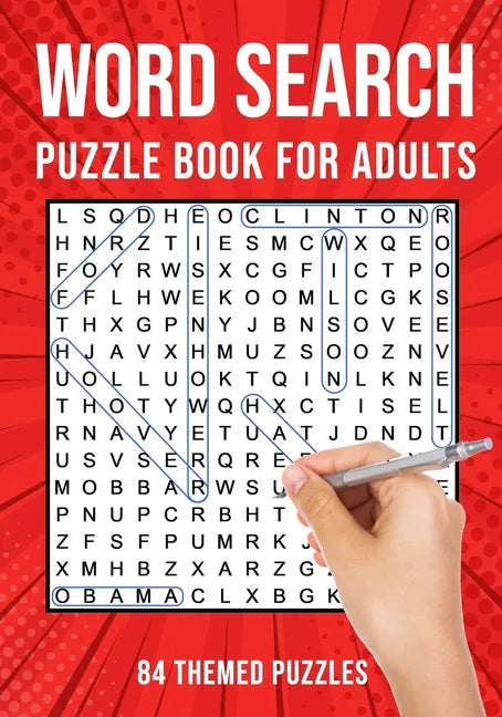 Word Search Puzzle Books for Adults: Large Print Wordsearch 84 USA Themed Puzzles (US Version) - Paperback