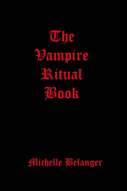 The Vampire Ritual Book - Paperback